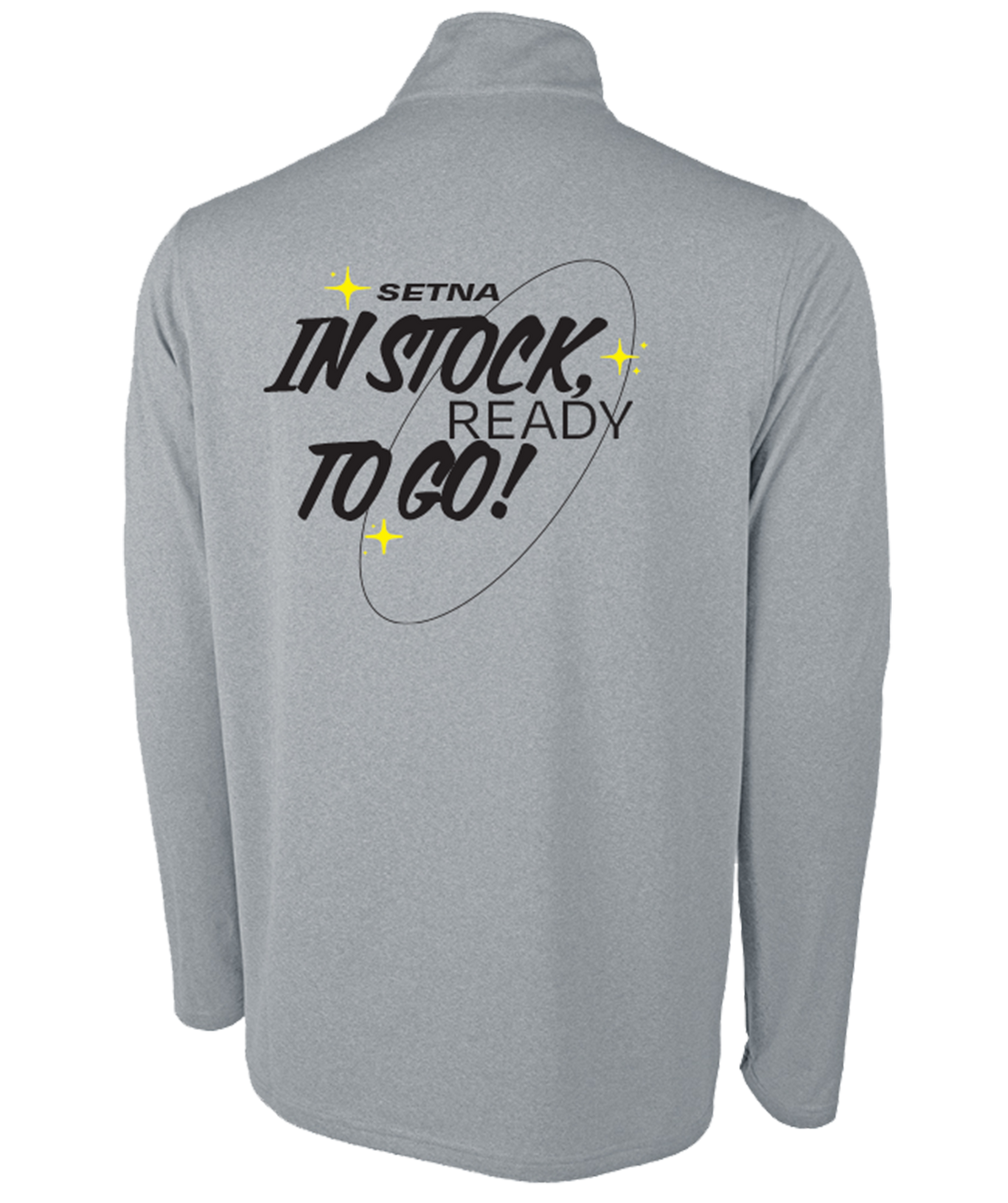 'In Stock' Quarter Zip