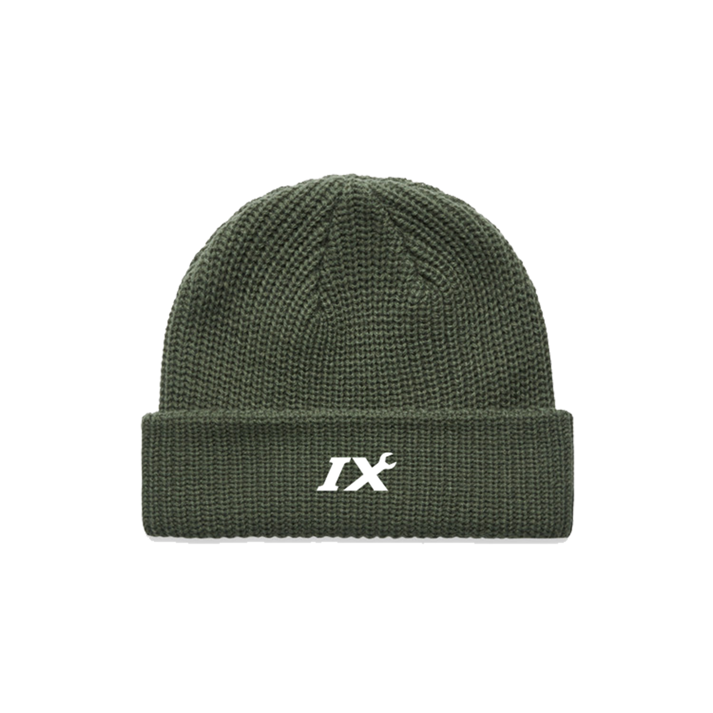 'IX' Cable Knit Beanie