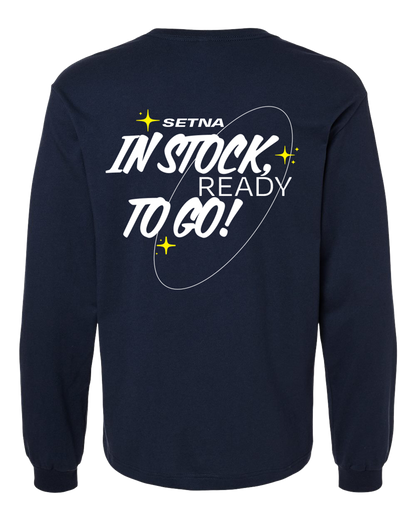 'In Stock' Long Sleeve Tee