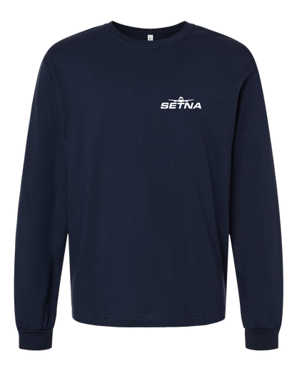 'Thank You For Shopping' Long Sleeve Tee