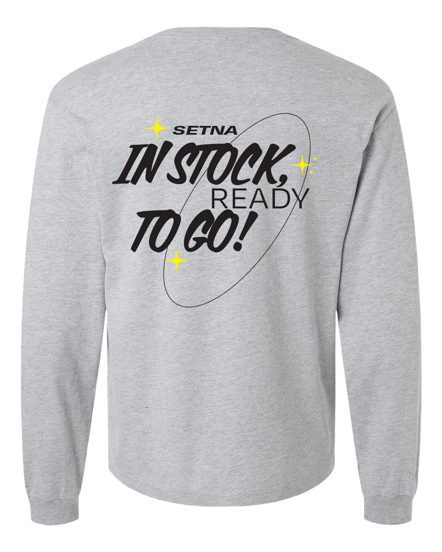 'In Stock' Long Sleeve Tee