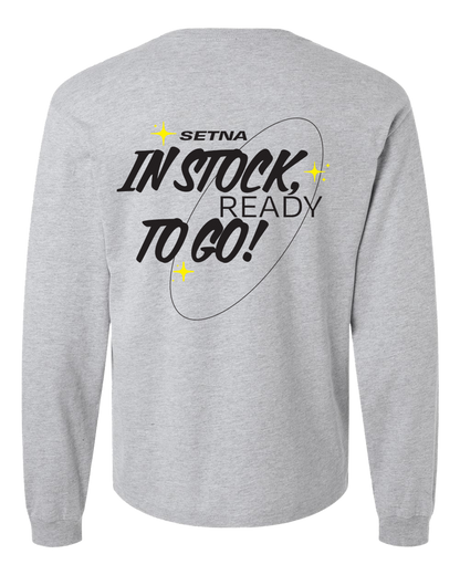 'In Stock' Long Sleeve Tee