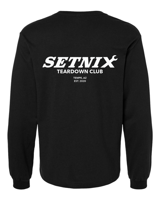 'Teardown Club' Long Sleeve Tee