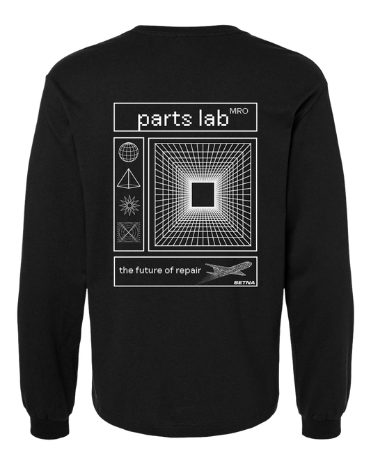 'Parts Lab' Long Sleeve Tee
