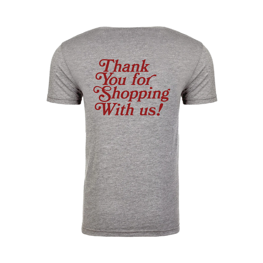 'Thank You For Shopping' Tri-Blend Tee