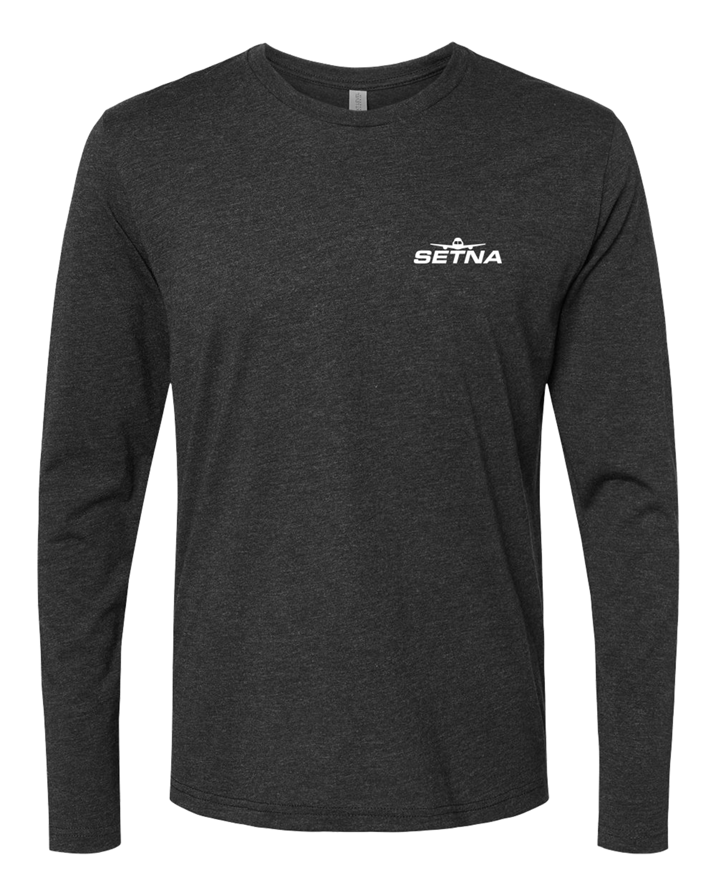 'Thank You For Shopping' Long Sleeve Tri-Blend Tee