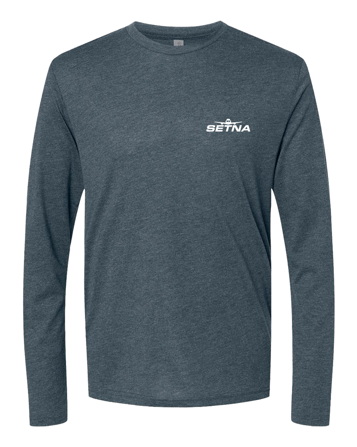 'Thank You For Shopping' Long Sleeve Tri-Blend Tee