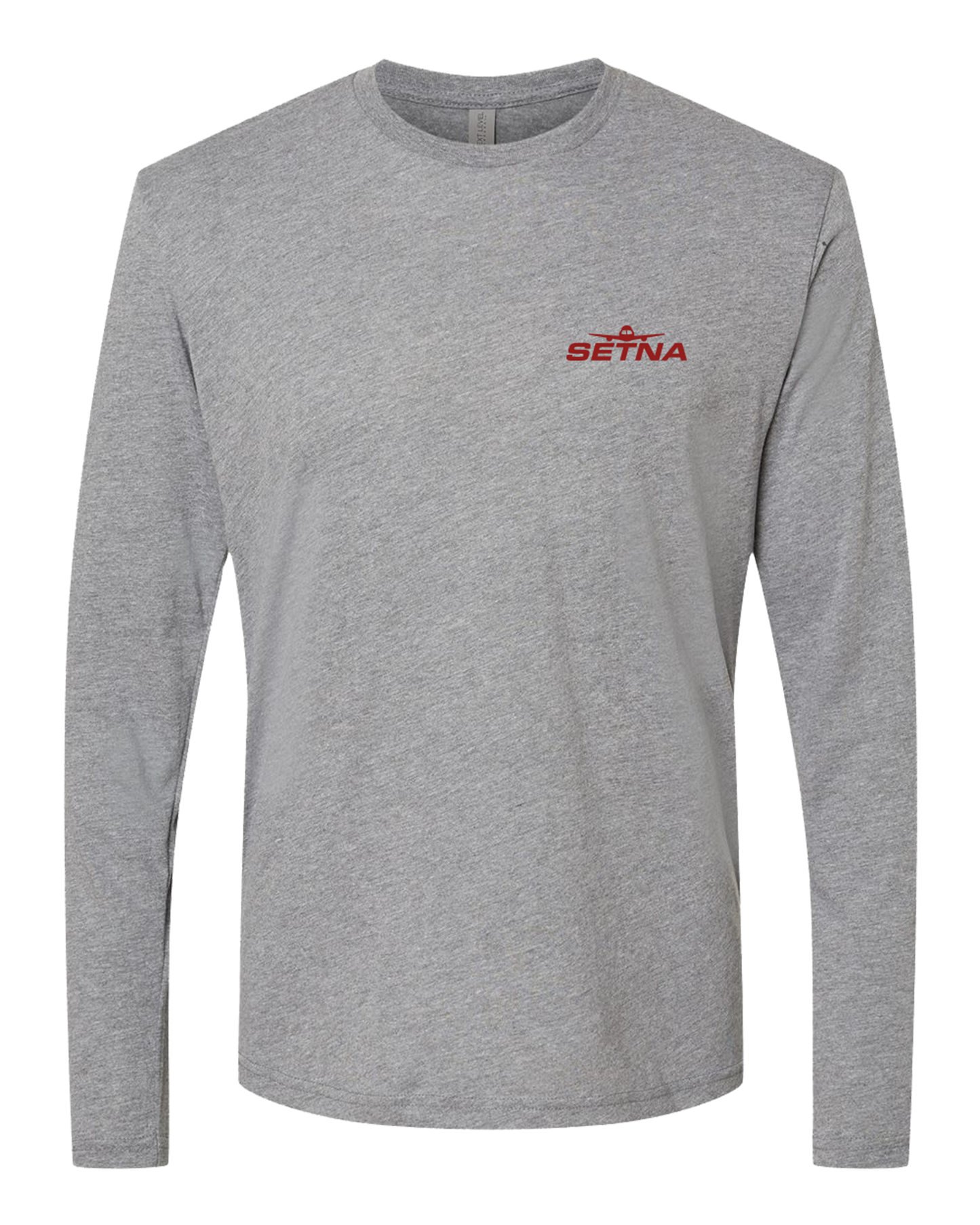 'Thank You For Shopping' Long Sleeve Tri-Blend Tee