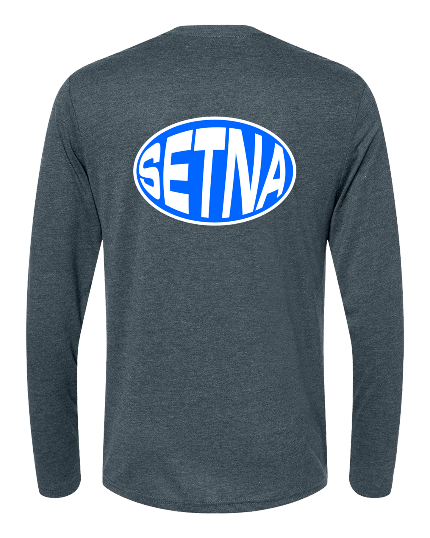 'Fisheye' Long Sleeve Tri-Blend Tee