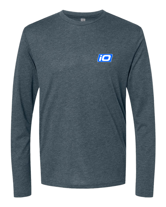 'Fisheye' Long Sleeve Tri-Blend Tee
