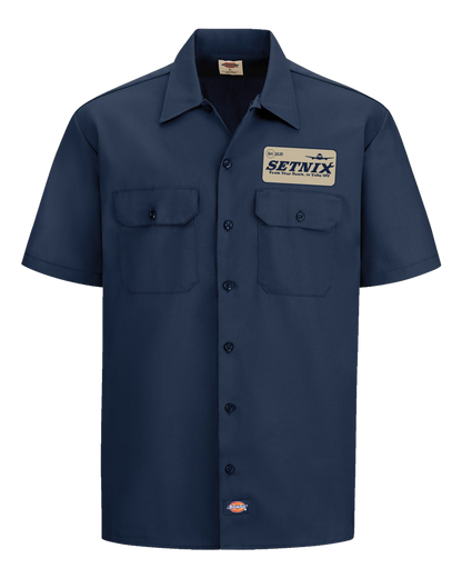 'Setnix' Work Shirt - Navy