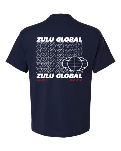 'Zulu Global Wave' Tee