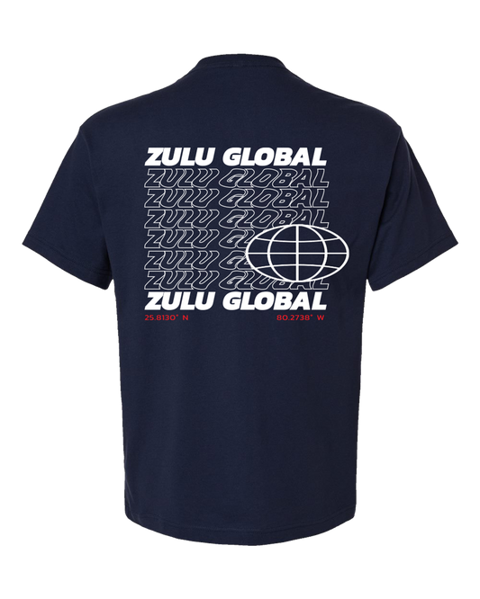 'Zulu Global Wave' Tee