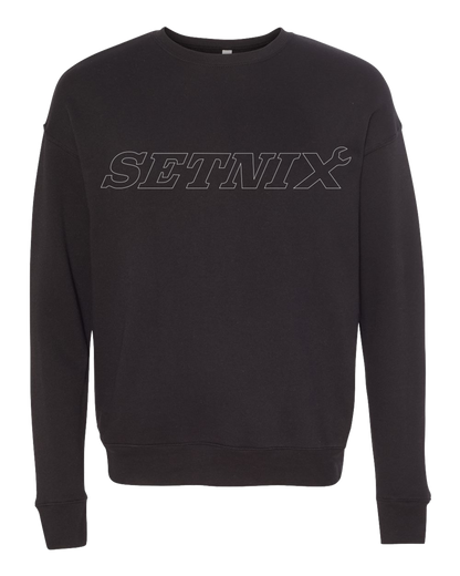 'Setnix Embossed Embroidery' Crewneck